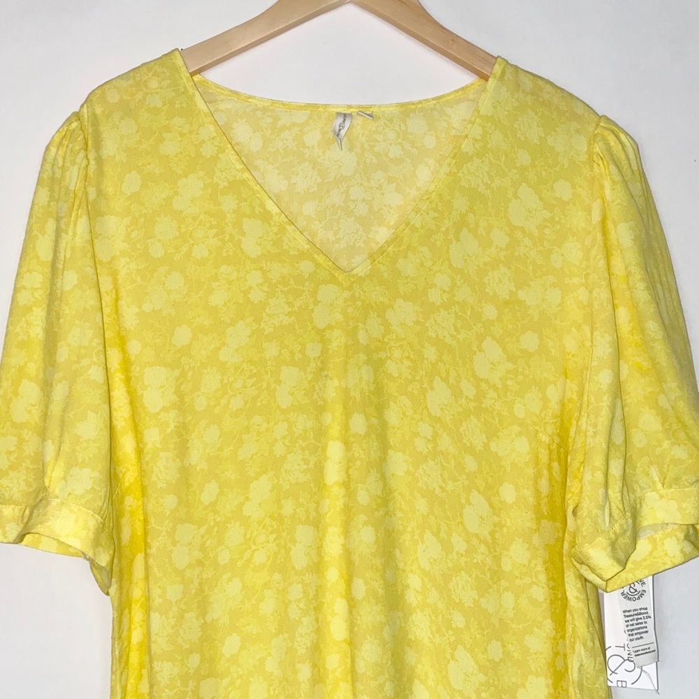 Treasure & Bond Floral Vintage Inspired Blouse - Picture 5 of 8